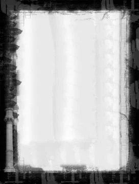 Grunge border Stock Illustration