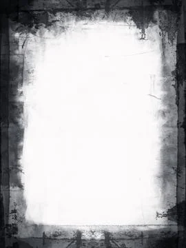 Grunge border Stock Illustration