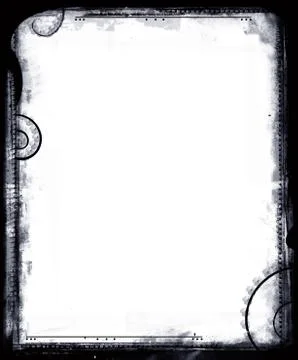 Grunge border Stock Illustration