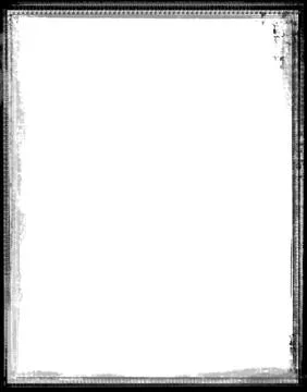 Grunge border Illustrazione stock