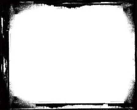 Grunge border Stock Illustration