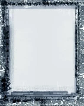 Grunge border Stock Illustration