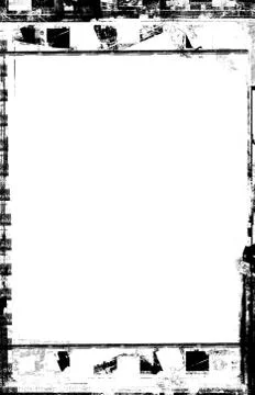 Grunge border 스톡 일러스트