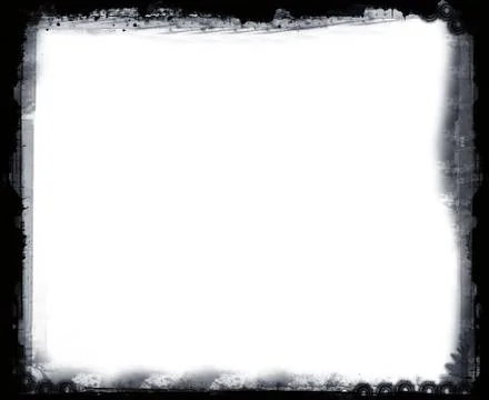 Grunge border Illustrazione stock