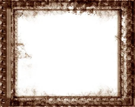 Grunge border Stock Illustration