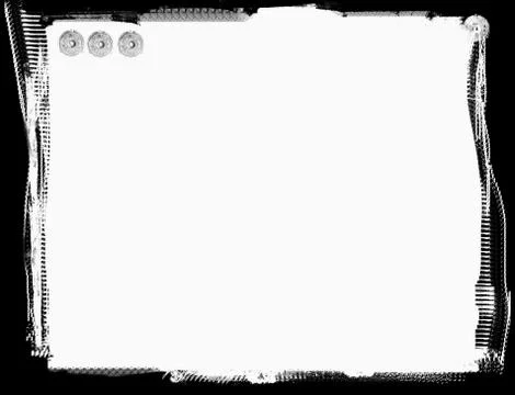 Grunge border Stock Illustration