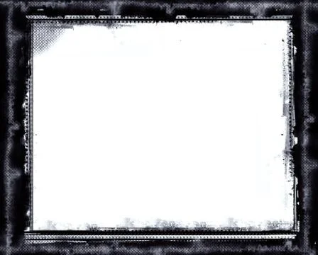 Grunge border Stock Illustration