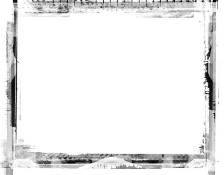 Grunge border Stock Illustration