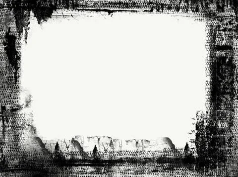 Grunge border Illustrazione stock