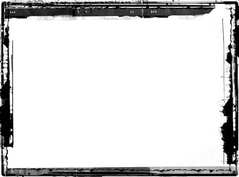 Grunge border Illustrazione stock