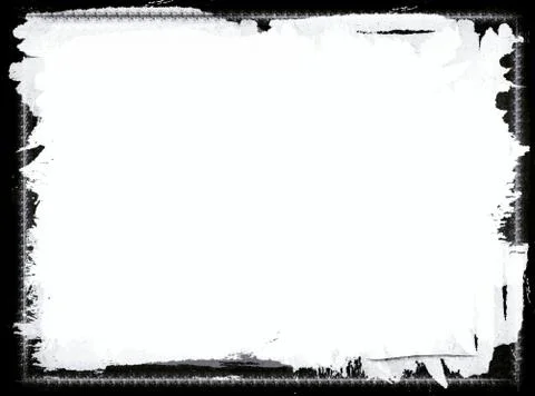 Grunge border Stock Illustration