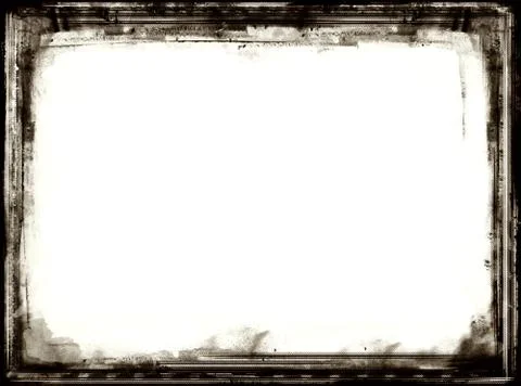 Grunge border Stock Illustration