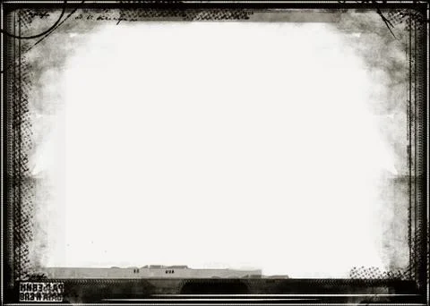 Grunge border Stock Illustration