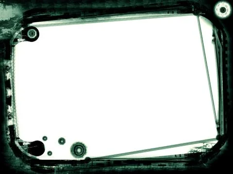 Grunge border Stock Illustration