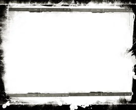 Grunge border Stock Illustration