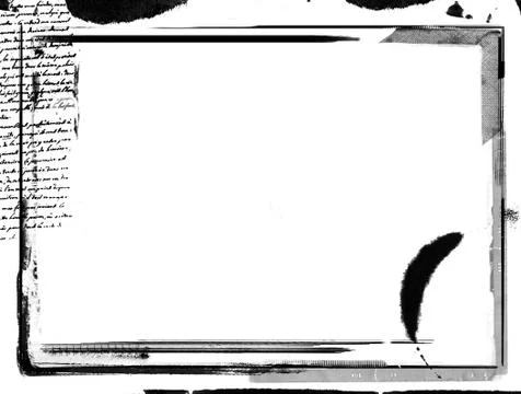 Grunge border Stock Illustration