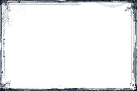 Grunge border Stock Illustration