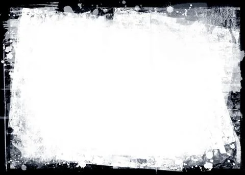 Grunge border Stock Illustration