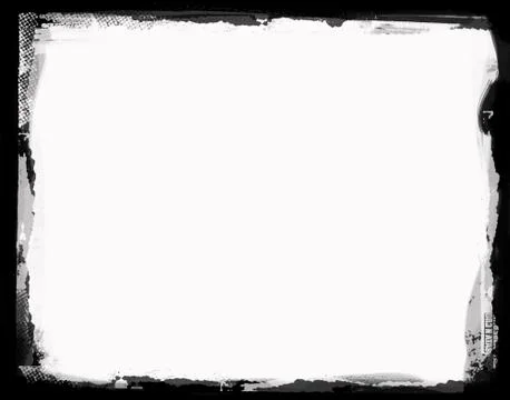 Grunge border Stock Illustration