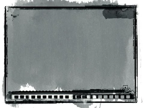 Grunge border Stock Illustration