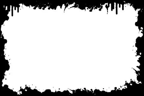 Grunge border Stock Illustration