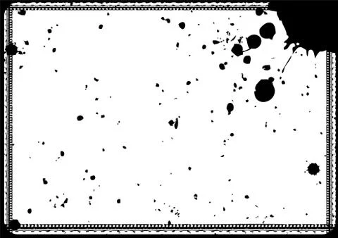 Grunge border Stock Illustration