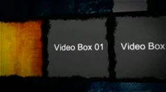 Grunge Boxes 01 HDSD Stock After Effects