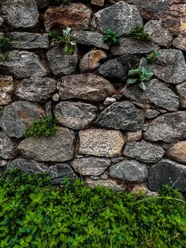 Grunge brick wall background. Background of old vintage brick wall. Foto stock