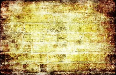 Grunge brick wall background Stock Illustration