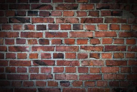 Grunge brick wall background Stock Photos