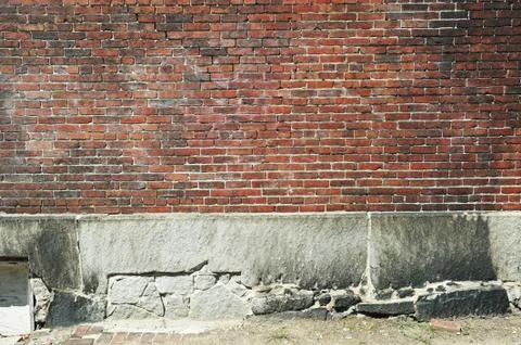 Grunge brick wall background Stock Photos