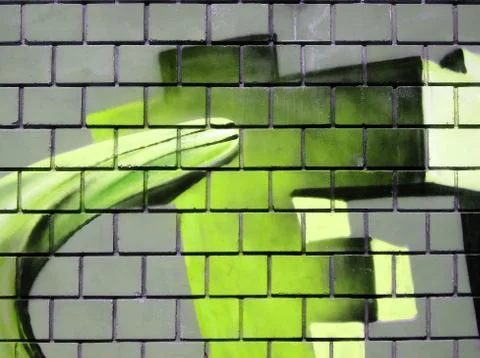 Grunge brick wall Stock Illustration