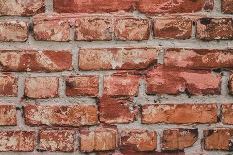 Grunge brick wall texture. Brickwork background Stock Photos