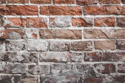 Grunge brick wall texture. Brickwork background Stock Photos