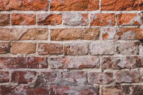 Grunge brick wall texture. Brickwork background Stock Photos