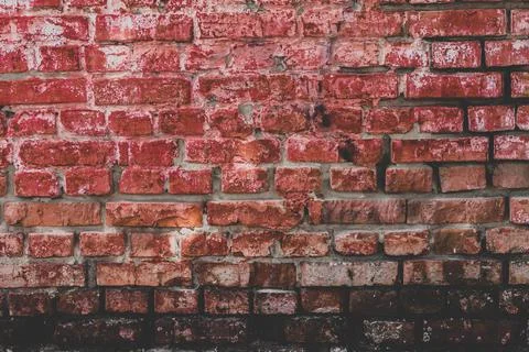 Grunge brick wall texture. Brickwork background Stock Photos