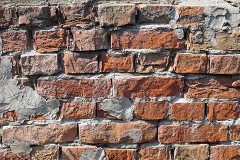 Grunge bricks wall Stock Photos