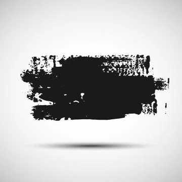 Grunge brush stroke Stock Illustration