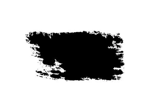 Grunge brush strokes vector, a black and white brush stroke 스톡 일러스트