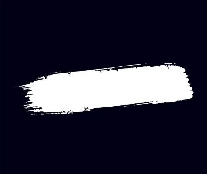 Grunge brush strokes vector, a black and white brush stroke Stockillustratie