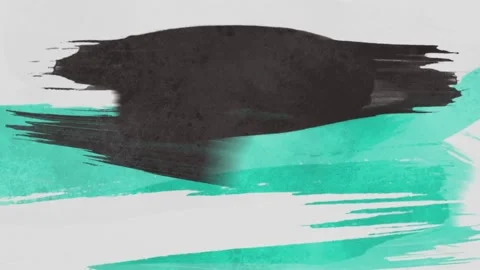 Grunge Brush Transition - 2 Stock Footage 201234964