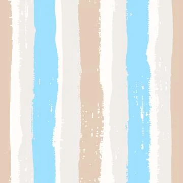 Grunge brushes seamless pattern Illustrazione stock