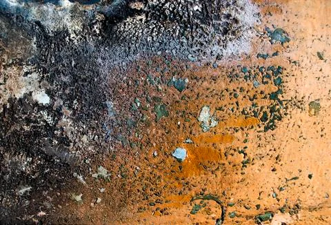 Grunge burnt wall Foto stock