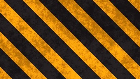 Grunge Caution Stripes Textures, warning stripes, safety stripes, warning b.. Stock Illustration