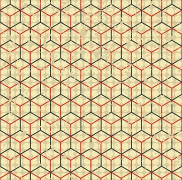 Grunge cell simless Stock Illustration