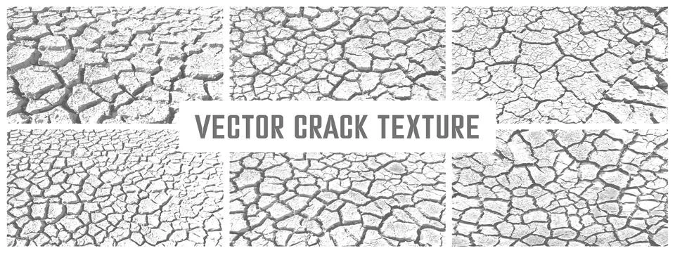Grunge cement textures vector colection. Concrete wall background vector illu 스톡 일러스트