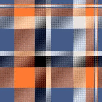 Grunge check tartan texture, surface fabric vector background. King pattern.. Illustrazione stock