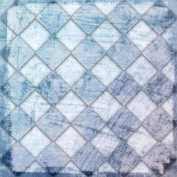 Grunge checkered background Stockillustratie