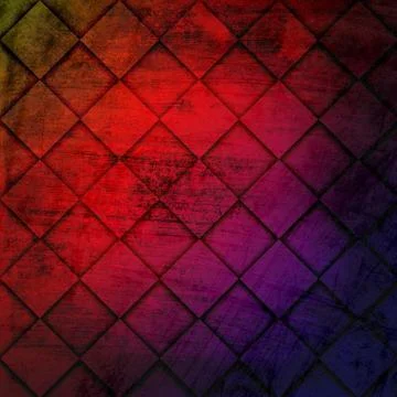 Grunge checkered background 库存插图