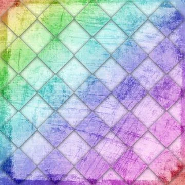 Grunge checkered background 스톡 일러스트